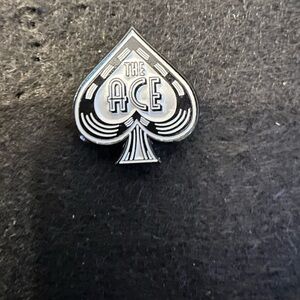 BSC The Ace Black and Silver Lapel Pin sold out on site